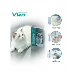 Аккумуляторная машинка для стрижки кошек и собак VGR V- 205 Триммер (40)