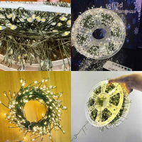 130 мишура 50м Мишура-фейерверк (Хвойная лапа) На зеленой проволке юзб+пульт С режимами