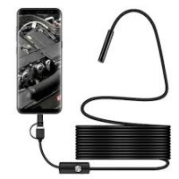 Эндоскоп - бороскоп, мини камера цифровая для телефона Андроид Type-C - USB SUN 2 метра 5,5 мм