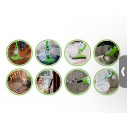 Многофункциональная паровая электрошвабра H2O Mop X5 пароочиститель (6) Многофункциональная паровая электрошвабра H2O Mop X5 пароочиститель (6)