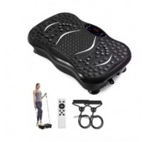 Виброплатформа степ платформа для похудения черная (60)