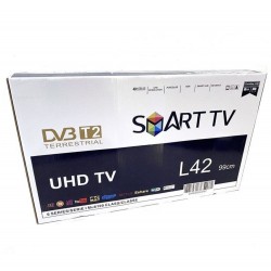 Телевизор Смарт 42  дюйма 11 андр Smart TV WIFI  Смарт 4К