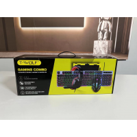 Набор 4в1( Клавиатура наушники мышка и коврик) TF240