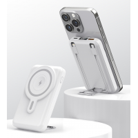 Повербанк 20000 mah 22.5w с беспроводной зарядкой и 2я шнурами lightning\type-c (100)